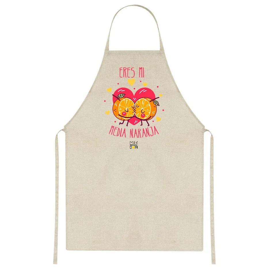 Delantal Eres Mi Media Naranja