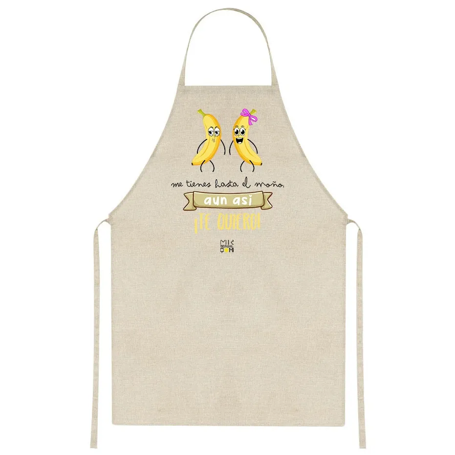 Delantal Me Tienes Hasta El Moño